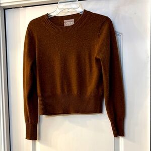 J. Crew Women's Cropped Cashmere Sweater